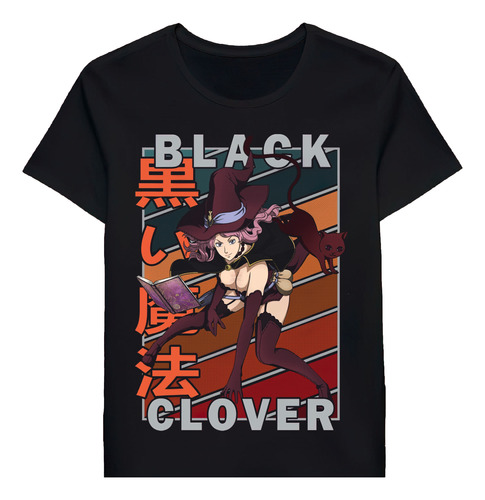 Remera Vanessa Enoteca Black Clover Burakku Kuroba 105069685