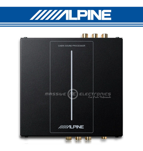 Procesador De Audio 6 Ch Alpine Pxe-c60-60 Dsp Bt + Ktx-csp1