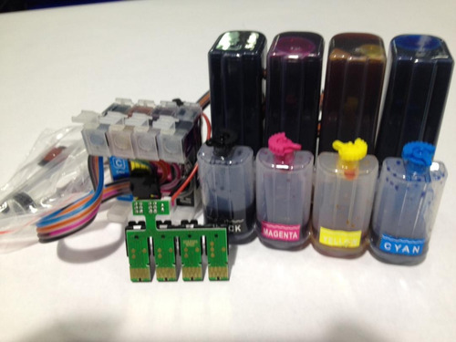 Imagen 1 de 1 de Sistema Continuo Epson 200 Xp200 310 Antiderrame Lleno Sd99
