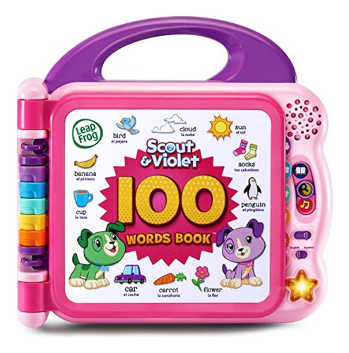 Libro De 100 Palabras Leapfrog Scout Y Violeta Exclusivo De