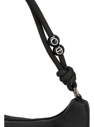 Bolsa Hobo Cloe Noukoni I Mediano Color Negro