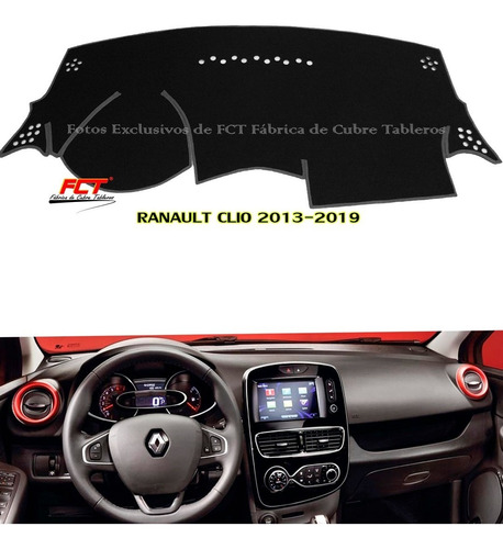 Cubre Tablero - Renault Clio - 2015 2016 2017 2018 2019 Fct®