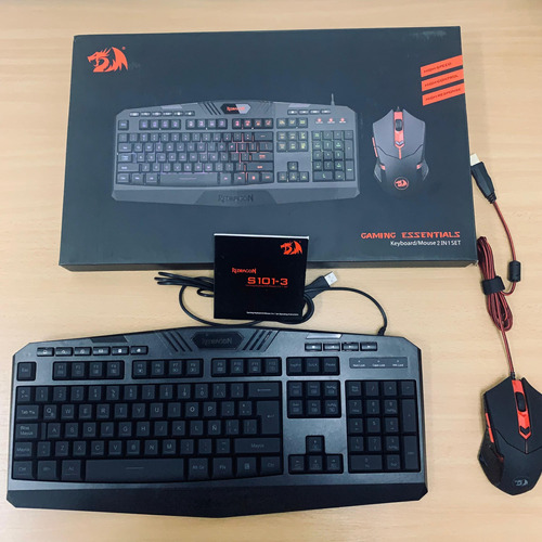 Combo Teclado Y Mouse Harpe Pro K503a Rgb