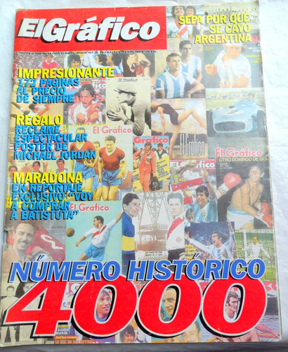 El Grafico 4000 Numero Historico 172 Pag. Las Mejores Tapas 