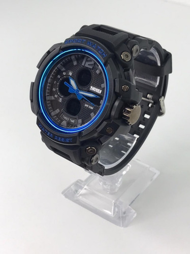 Imagen 9 de 10 de Reloj Deportivo Sumergible Para Hombre Cronometro Skmei