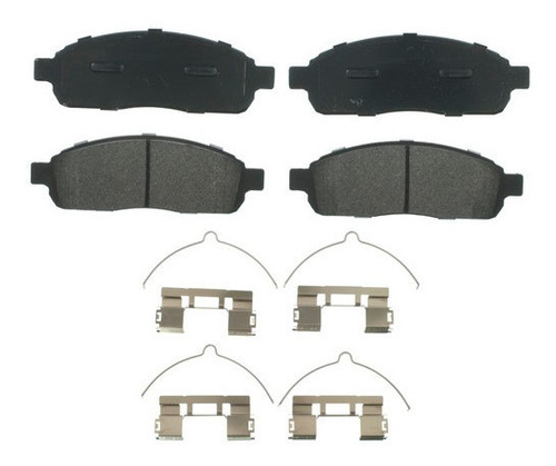 Kit De Balatas Semimetalicas Del Wagner F-150 5.4l 04 Al 09