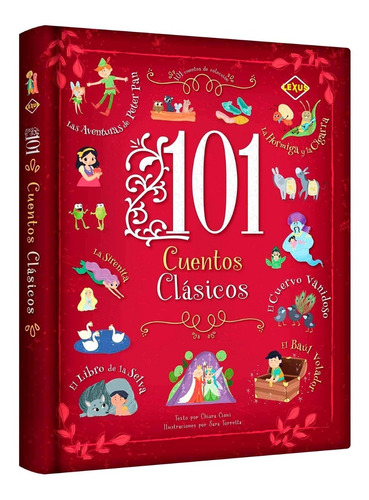 Libro 101 Cuentos Clásicos Para Niños