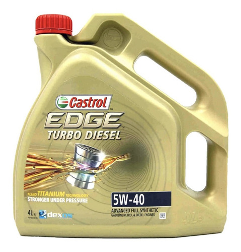 Aceite Castrol Edge 5w40 Ford Probe 93/94 2.5l