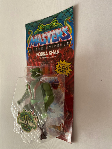 Kobra Khan Snake Men Motu Origins Retro Play Mattel Wave 11 (Usado)