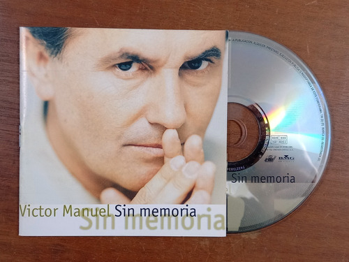 Cd Victor Manuel - Sin Memoria (1996) España R5