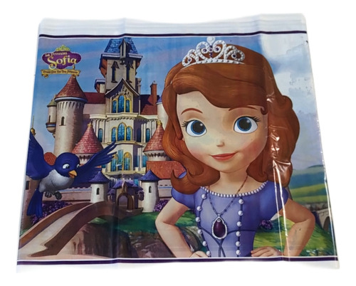 Princesa Sofia Lona+mantel Articulos Fiesta Niñas Deco