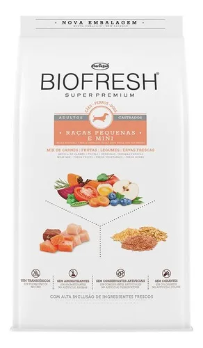 Comida Para Perro Biofresh Castrado Razas Pequeñas 10,1 Kg