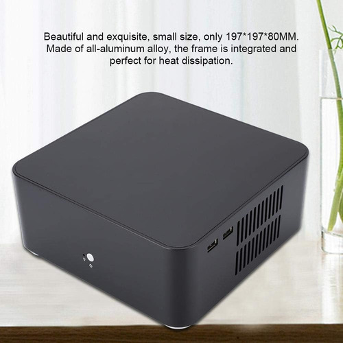 Mini-itx Pc Gaming Case-l80 Mini-itx Computer Case, Aluminio