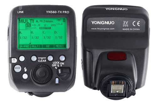 Controlador De Iv/transmisor Flash Trigger Speedlite Yongnuo