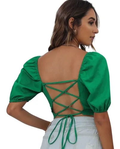 Blusas espalda destapada new arrivals