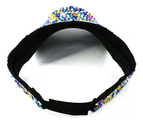 Sombrero For El Sol Ajustable Con Visera De Diamantes De Im