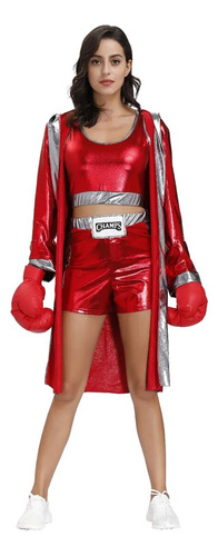 Disfraz De Boxeador, Bata De Boxeo, Cosplay, Carnaval, Parej