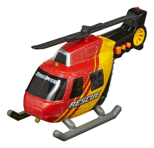 Helicóptero De Rescate Nikko Rush & Rescue Luz Sonidos 13 Cm
