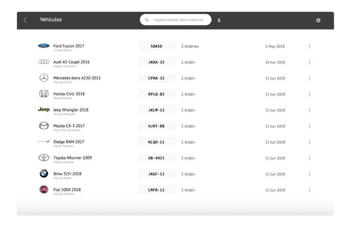 Garageapp - Software Para Taller Mecánico Personalizable