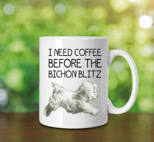 Taza Bichon Frise: Regalo Ideal Para Amantes Del Perro