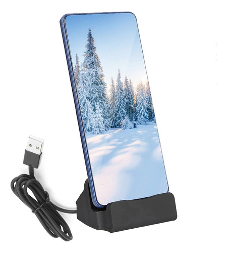 Dock Base De Carga Para Celular Usb Tipo C Datos