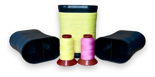 Kit Férias 1 Linha De Pipa Vera Cruz 500 Jardas + Lata