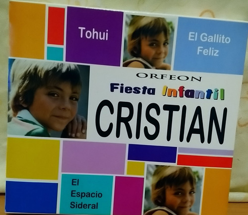 Combo De Discos Compactos Y Video De Cristian Castro 