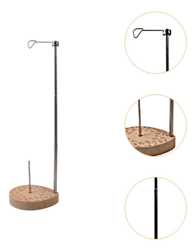 Soporte Para Hilo, Portacarrete De Hilo Único, Multiusos,