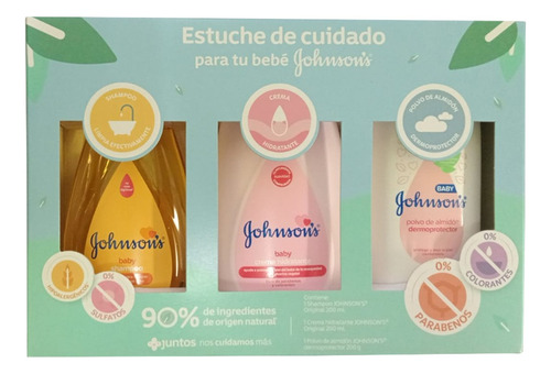 Estuche De Cuidado Para Tu Bebé Johnson's 3pz
