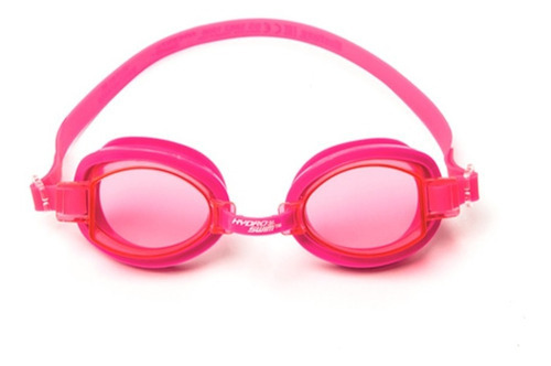 Goggles Infantiles De Colores Hydro Natación 7 A 14 Años Color Rosa