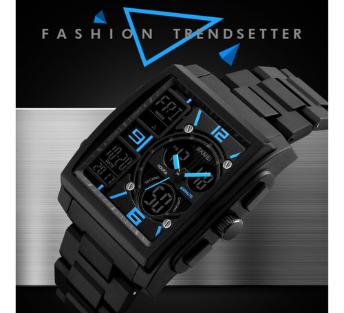 Relojes Electrónicos De Fecha Impermeables De Lujo Skmei
