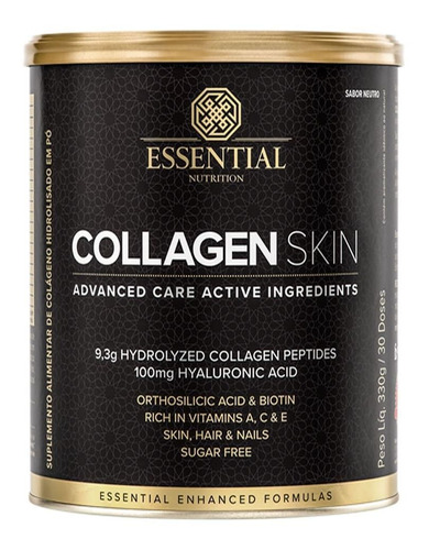 Collagen Skin -  300g Neutro - Essential Nutrition