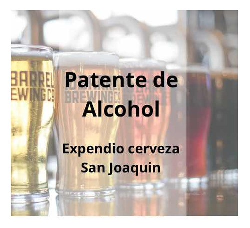 Patente Expendio Cerveza