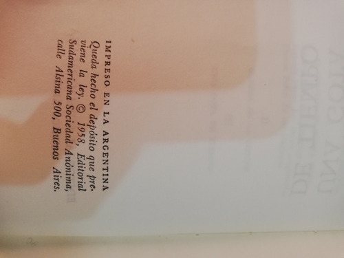 Salvador De Madariaga Una Gota De Tiempo 1er Edición (Usado)