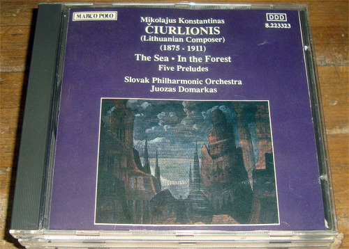 Domarkas Ciurlionis The Sea - In The Forest Cd Aleman