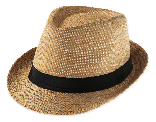 Gorra De Panamá De Paja Para El Sol, Sombrero De Vestir Jazz