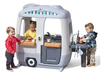 Comprar Casa De Juego Step2 Camper De Aventuras Color Gris Casa Camper De Aventuras