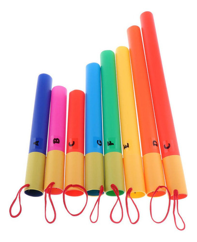 Baby Musical Enlightment 8-note Tuned Percussion Tubes Para