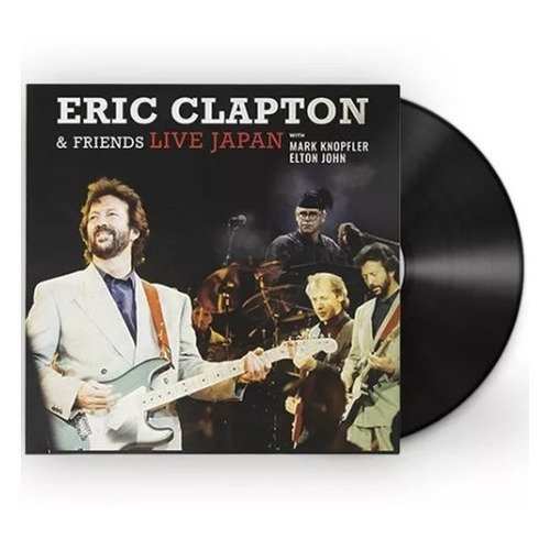 Eric Clapton Live In Japan With Friends 1988 Lp Plaz