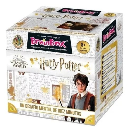 Juego De Cartas Desafío Harry Potter Brainbox Fanaticos
