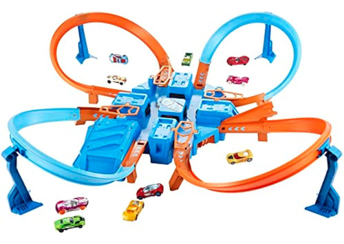 Hot Wheels Set De Pista Criss Cross Crash