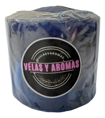 Velon N1 Azul Velas Y Aromas 5.6cm Kit 3x2.5