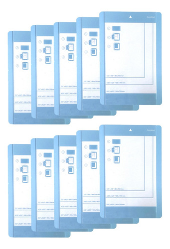 10 Pcs For Joy Card Mat Card Pad Manual Pa
