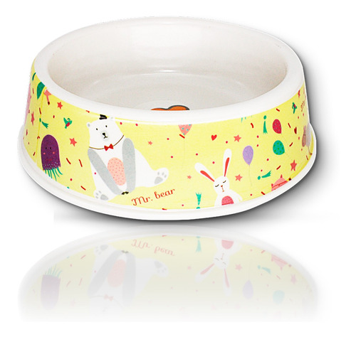 Bebedouro/comedouro Caes E Gatos 18cm Cor:animais Sortidos 4