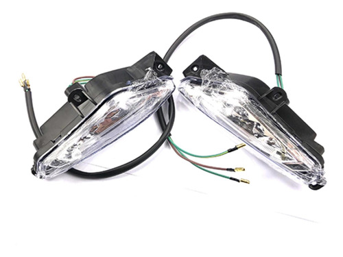 Par De Direccionales Delantera Para Italika 125z Led Promoto