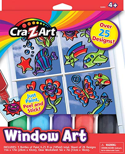 Pegatinas Coloreables Para Ventanas - Cra-z-art