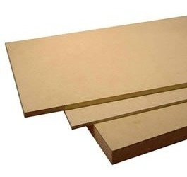 ¼ Placa Mdf Fibro Facil Crudo 30mm