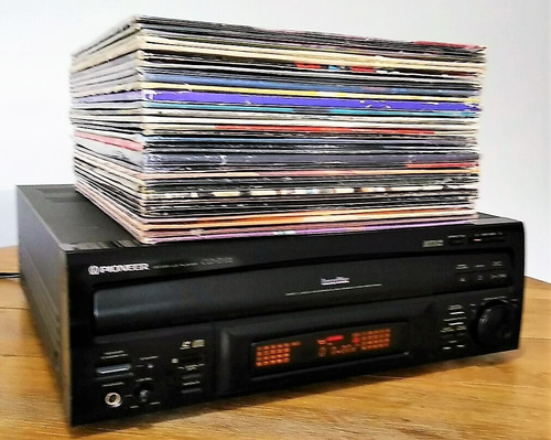 Laser Disc Player Pioneer Cldd702 E Coleção De 26 Laser Disc