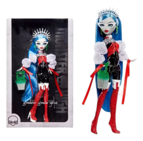 Monster High Collectors Ghouluxe Muñeca Ghoulia Yelps.