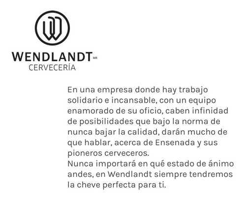 Cerveza Artesanal Wendlandt Foca Cervexxa 12pack